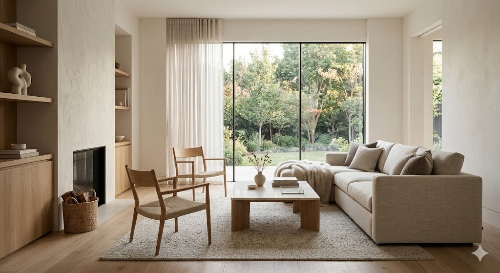 Warm interior showcasing refined residential design